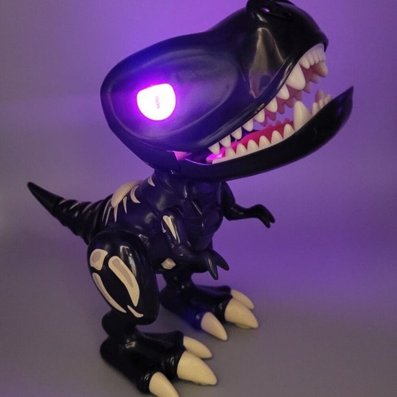 ZOOMER DINOSAUR CHOMPLINGZ TIGERTAIL INTERACTIVE  ROBOT TOY 7" BY 7.5" - Picture 6 of 11